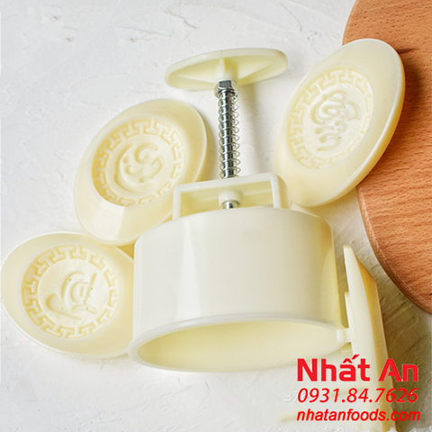 Khuôn trung thu 4 mặt Thỏi Vàng 50gr