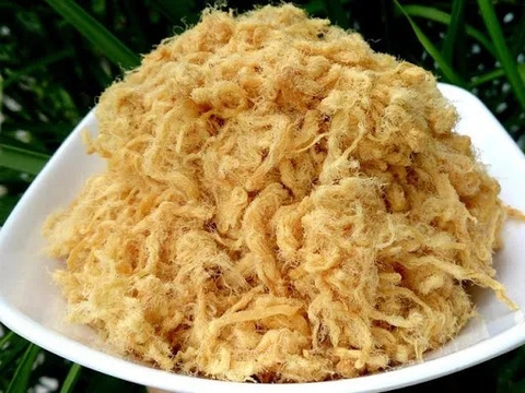 Chà bông heo xù 100 - 200 - 500g - 1kg.