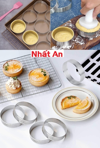 Khuôn ring tart (1 bộ 3 vòng)