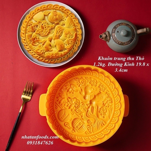 Khuôn Trung Thu Thỏ Lồng Đèn (Có 3 size)