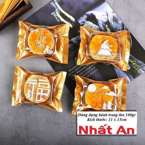 Túi hàn Trung Thu Thỏ Lên Cung Trăng 100g - 100 túi