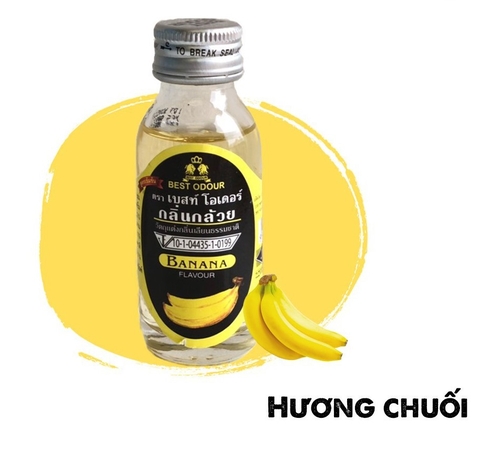 Hương chuối best odour Thái Lan 30ml