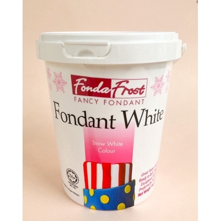 Đường fondant fancy trắng Malaysia | Fancy fondant 1kg