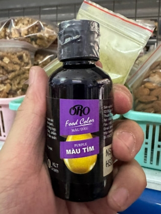 Màu gốc dầu ORO màu tím 50gr