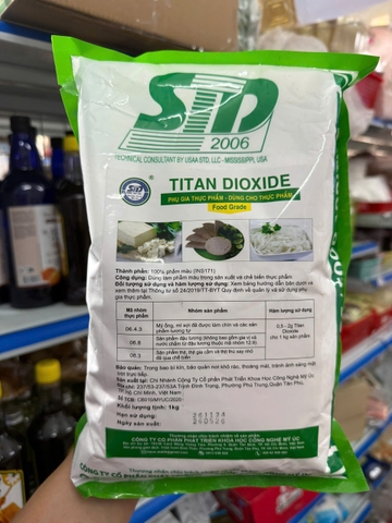 Phụ gia thực phẩm Titan Dioxide