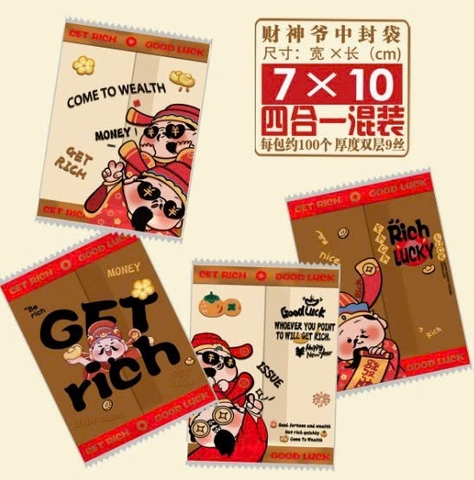 Túi hàn Get Rich 7x10cm 100 túi