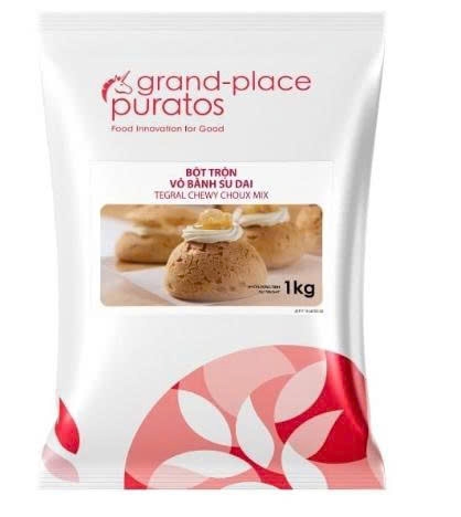 Bột trộn sẵn vỏ bánh su dai Puratos 1kg