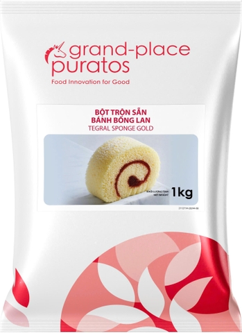 Bột bánh bông lan trộn sẵn Puratos / Sponge mix Puratos 1kg