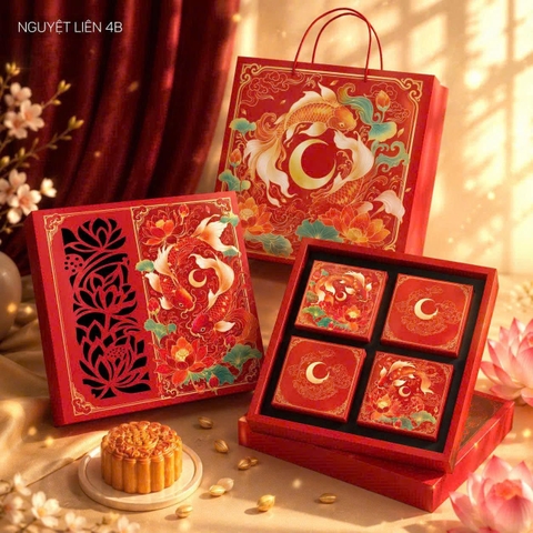 Hộp trung thu nguyệt liên 4B