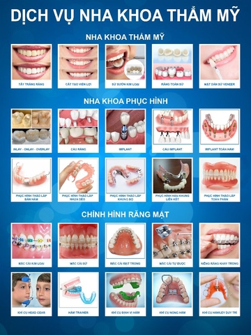 DỊCH VỤ NHA KHOA THẨM MỸ