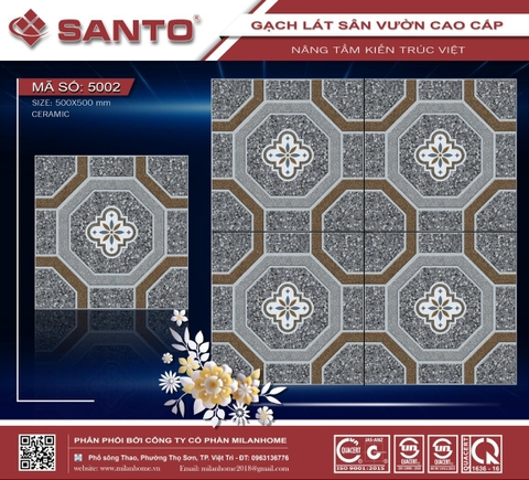 💥 CÓ SANTO, SÂN VƯỜN KHỎI LO NHÀM CHÁN