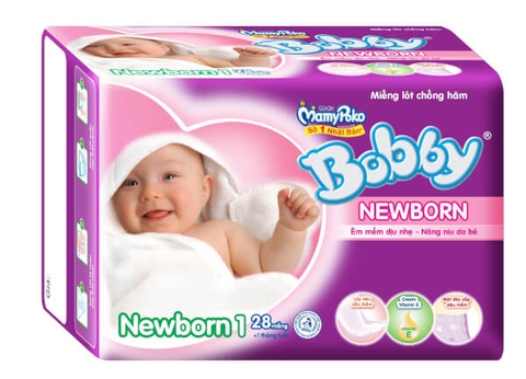 Miếng lót Bobby Newborn 1 - 28 miếng