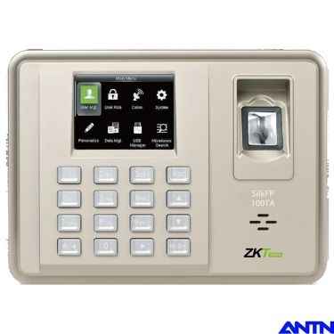 Máy chấm công và kiểm soát ra vào vân tay hoặc thẻ SILK FP-100TA