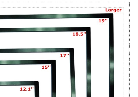 Khung tương tác cảm ứng 75 inch thích hợp cho bảng tương tác, tivi tương tác...