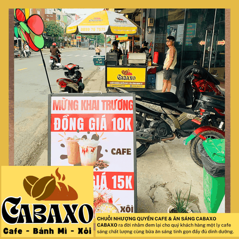 Gói Nhượng Quyền CABAXO BÁNH MÌ - XÔI