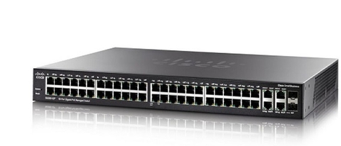 Managed Switch Cisco 52-Port Gigabit SG350-52-K9-EU