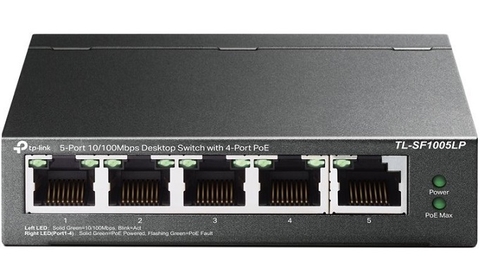 Switch PoE TP-LINK TL-SF1005LP 5-Port 10/100Mbps with 4-port