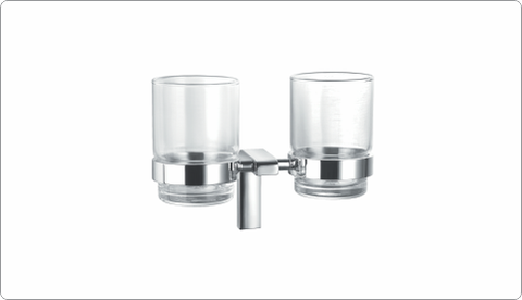 BFA 28930A - BRASS TUMBLER HOLDER WITH GLASSES