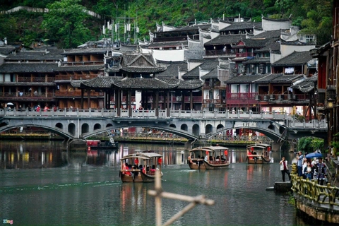 NAM NINH - LIỄU CHÂU - PHƯỢNG HOÀNG CỔ TRẤN PHÙ DUNG TRẤN–THIÊN MÔN SƠN