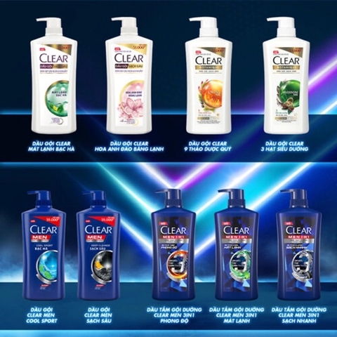Dầu Gội Clear
