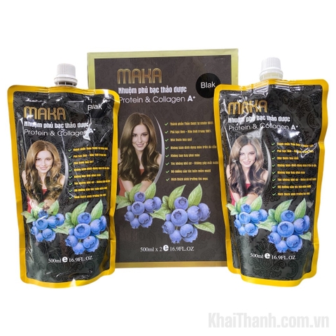 Nhuộm Đen Maka 500ml
