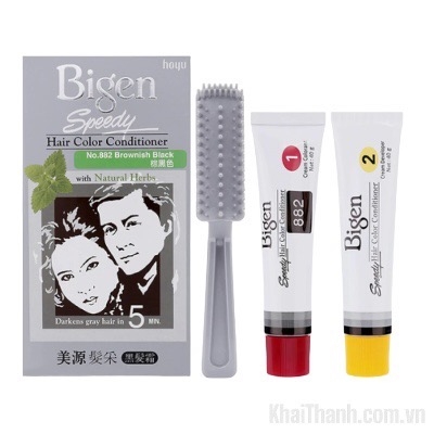 Nhuộm Bigen Speedy Xám