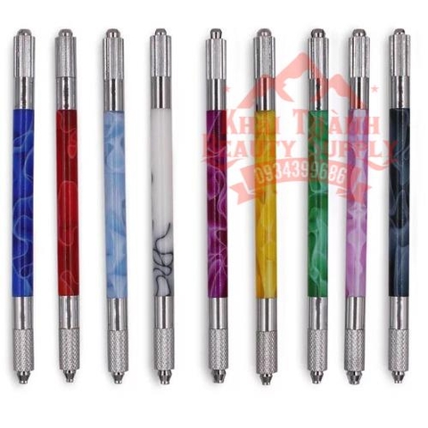 Cán Khắc Vân Đá 2 Đầu