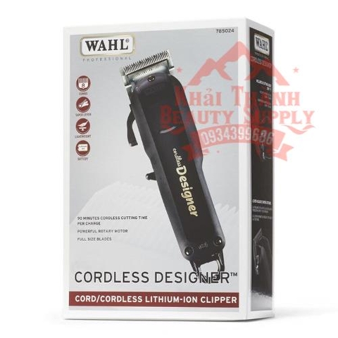 Tông Cắt Wahl Designer Lithium