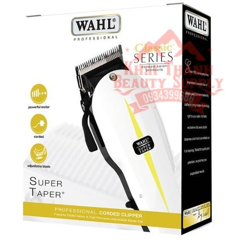 Tông Wahl Super Taper Chrome TW