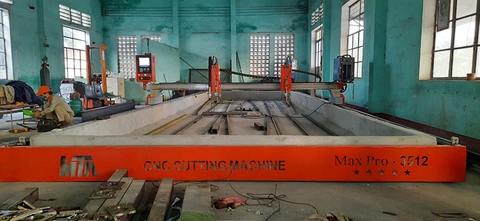 Lắp đặt dòng Máy cắt CNC Plasma hạng nặng tại Công ty DKT Việt Nam