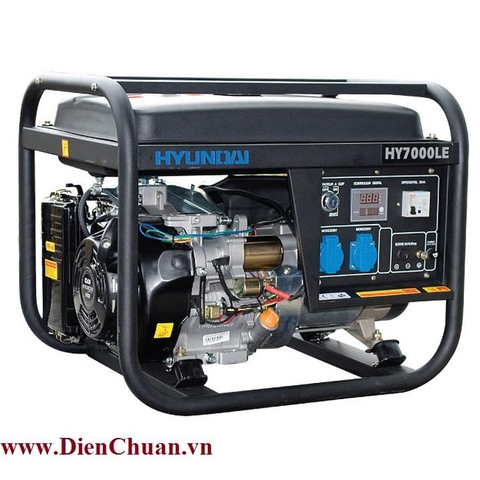 Máy phát điện Hyundai HY7000LE (5.0-5.5 KW) chạy xăng