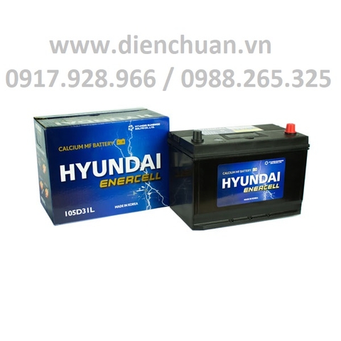 Ắc quy Hyundai 105D31R (12V 90Ah)