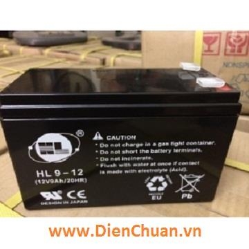 Ắc quy HL 12V-9Ah HL9-12