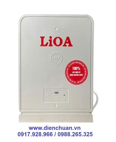 Biến Áp Đổi Nguồn 1 Pha Lioa 0.8KVA DNV008D điện vào 220V ra 100V-110V-120V công suất 800VA
