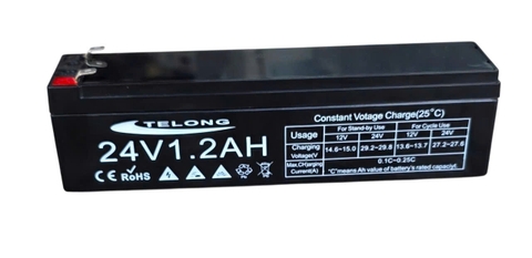Ắc Quy 24V-1.2AH Telong, dùng cho tủ báo cháy ( 24V 1,2AH BATTERY)