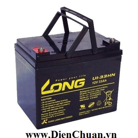 Ắc quy Long 12V-33Ah UI-33HN