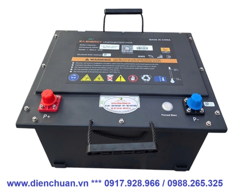 Pin Lithium 12.8V 300Ah dùng cho xe tải cỡ lớn-xe Container đầu kéo Mỹ ( Pin ô tô 12V-300Ah)