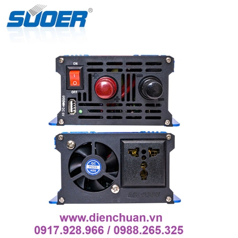 Máy kích điện 12V lên 220V 3000VA / Biến tần 12V sang 220V 3000VA ( tải liên tục 1200W) - SUOER SAA-D3000A