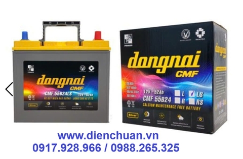 Ắc quy khô Đồng Nai CMF 55B24LS 12V - 52Ah