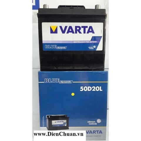 Ắc quy Varta 12V 50Ah 50D20L