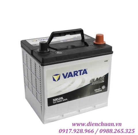 Ắc quy Varta 12V 50Ah 50D20L