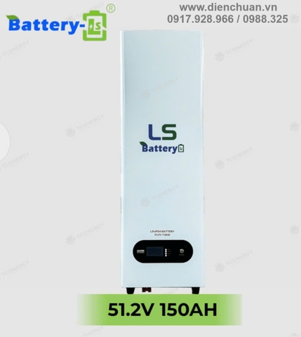 Pin lithium lưu trữ LS Battery 150Ah – 51.2V / 7.680 kwh