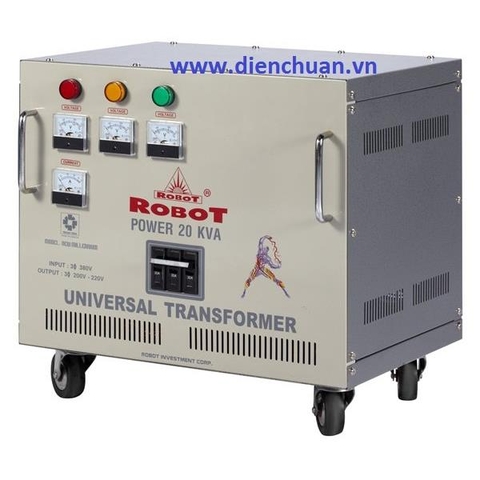 Biến thế ( biến áp) 3 pha Robot 20KVA ( Dây đồng- Copper Wire)