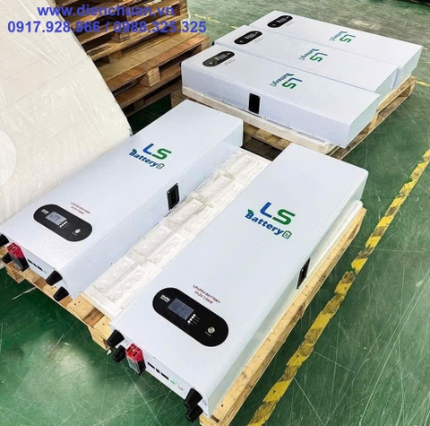Pin lithium lưu trữ LS Battery 150Ah – 51.2V / 7.680 kwh