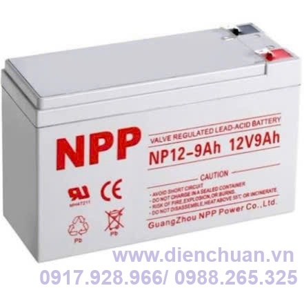 Ắc quy NPP NP9-12 ( 12V-9Ah)