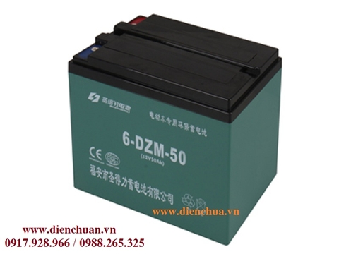 Ắc quy xe điện, ắc quy xe rác 12V 50Ah