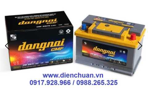 Ắc quy Đồng Nai CMF DIN78 (12V - 78Ah )