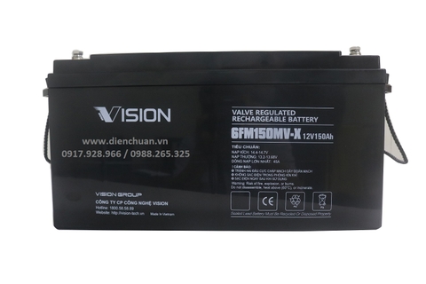 Ắc quy Vision 6FM150MV-X (12V 150ah)