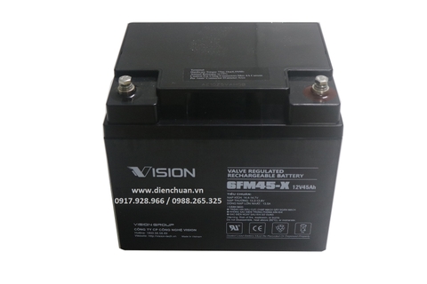 Ắc quy Vision 6FM45-X ( 12V 45Ah )