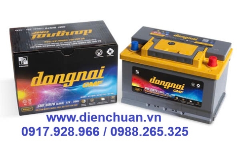 Ắc quy Đồng Nai CMF DIN70 ( 12V-70Ah ) [LBN3]